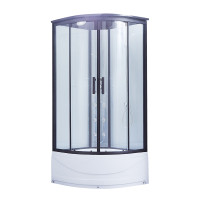 Гідромасажний бокс Lidz Majatek SBM90x90.BLA.HIGH.TR