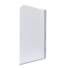 Штора на ванну Lidz Brama SS80x140R.CRM.FR скло Frost 6 мм, права