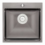Кухонна мийка Qtap D5050BL Black 2.7/1.0 мм (QTD5050BLPVD10)