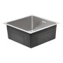 Кухонна мийка Qtap D4645 Satin 2.7/1.0 мм (QTD464510)