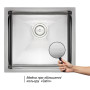 Кухонна мийка Qtap D4843 Satin 2.7/1.0 мм (QTD484310)