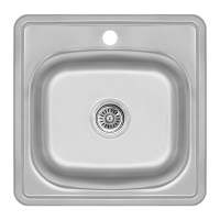 Кухонна мийка Lidz 4848  Decor 0,6 мм (LIDZ4848DEC06)