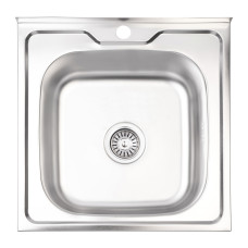 Кухонна мийка Lidz 5050 Satin 0,8 мм (LIDZ5050SAT8)