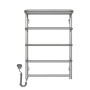 Сушарка рушників електрична Lidz Standard shelf (CRM) P5 500x700 LE з полицею