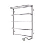 Сушарка рушників електрична Lidz Standard shelf (CRM) P5 500x700 RE з полицею