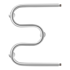 Водяна сушарка для рушників Lidz Snake (CRM) D25х1/2