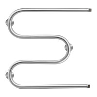 Водяна сушарка для рушників Lidz Snake (CRM) D25х1/2