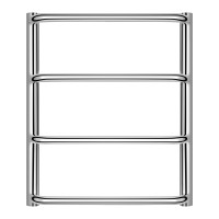 Водяна сушарка для рушників Lidz Standard (CRM) D32/20х1/2