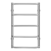 Водяна сушарка для рушників Lidz Standard (CRM) D32/20х1/2