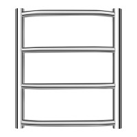 Водяна сушарка для рушників Lidz Trapezium (CRM) D38/25 400x500 P4