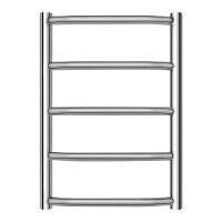 Водяна сушарка для рушників Lidz Trapezium (CRM) D38/25 400x600 P5