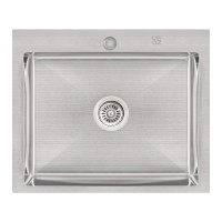 Кухонна мийка Lidz H6050 Brush 3.0/1.0 мм (LIDZH6050BRU3010)