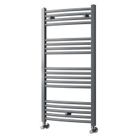 Сушарка рушників водяна Qtap Evia (SIL) P18 1000x500 HY