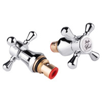 Кран-букса Lidz (CRM) 16 000 00 кераміка 1/2