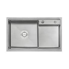 Кухонна мийка Qtap D7848-L Satin 3.0/1.2 мм (QTD78483012)