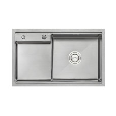 Кухонна мийка Qtap D7848-R Satin 3.0/1.2 мм (QTD78483012)