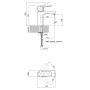 Смеситель для раковины Qtap Terezin 1024101C