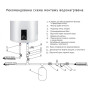 Водонагрівач Thermo Alliance Slim 50 л, сухий ТЕН 2х(0,8+1,2) кВт D50V20J(D)1-K