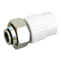 Муфта PPR с накидной гайкой Blue Ocean 