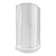 Набір Qtap душова кабіна Presto CRM1099AP5 Pear + піддон Uniarc 309915