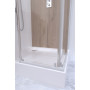 Набор Qtap душевая кабина Taurus WHI1099SC6 Clear + поддон Unisquare 309915