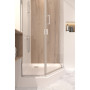 Набір Qtap душова кабіна Scorpio CRM10995-AC6 Clear + піддон Leoscorp 309915