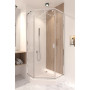 Набір Qtap душова кабіна Scorpio CRM10995-AC6 Clear + піддон Leoscorp 309915