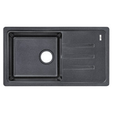 Кухонна мийка Lidz 780x435/200 BLA-03 (LIDZBLA03780435200)