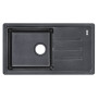 Кухонна мийка Lidz 780x435/200 BLA-03 (LIDZBLA03780435200)