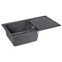 Кухонна мийка Lidz 780x435/200 BLA-03 (LIDZBLA03780435200)
