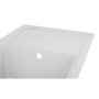 Кухонна мийка Lidz 780x435/200 WHI-01 (LIDZWHI01780435200)