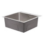 Кухонная мойка Qtap DK5050 Satin 2.7/1.0 мм (QTDK50502710)