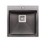 Кухонная мойка Qtap DK5050BL Black 2.7/1.0 мм (QTDK5050BLPVD2710)