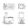 Унітаз-компакт Qtap Scorpio з сидінням Soft-close QT14222125ARW