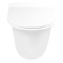 Унітаз підвісний Qtap Virgo безобідковий з сидінням Slim Soft-close QT1833051ERW