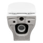 Унітаз підвісний Qtap Aries безобідковий з сідінням Slim Soft-close QT0333063ERW
