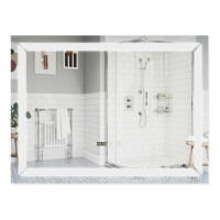 Дзеркало Qtap Mideya з антизапотіванням (DC-F605) 800х600 QT2078F605W