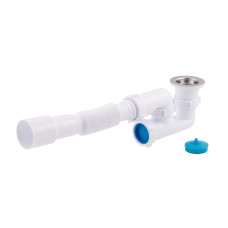 Сифон для душового піддона Lidz (WHI) 60 04 P001 00