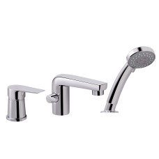 Змішувач для ванни Qtap Stenava 33104NGC