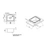 Кухонная мойка Qtap 4842  0,8 мм Micro Decor (QT4842MICDEC08)