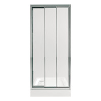 Набір Qtap двері в нішу Uniford CRM208.C4 + піддон Unisquare 308815