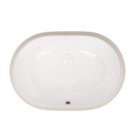 Раковина Qtap Stork 585x395x195 White з донним клапаном QT15116030W