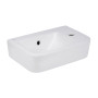 Раковина Qtap Tern 375х245х135 White з донним клапаном QT171110100RW