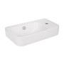 Раковина Qtap Tern 450х260х155 White з донним клапаном QT17115117RW