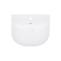Раковина підвісна моноблок Qtap Leo 540х450х430 White з донним клапаном QT111101GW