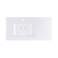 Раковина Qtap Albatross New 910x470x180 White з донним клапаном QT0111750690LW