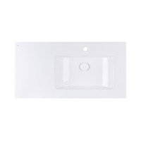 Раковина Qtap Albatross New 910x470x180 White с донным клапаном QT0111750690RW