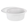Кухонна мийка Qtap CS 6151 White (QT6151WHI650)