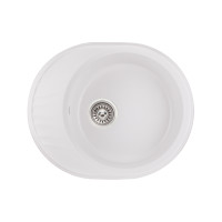 Кухонна мийка Qtap CS 6151 White (QT6151WHI650)