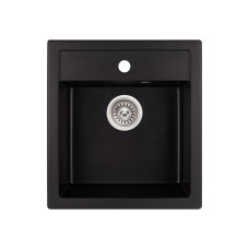 Кухонная мойка Qtap CS 5046 Black (QT5046BLA404)